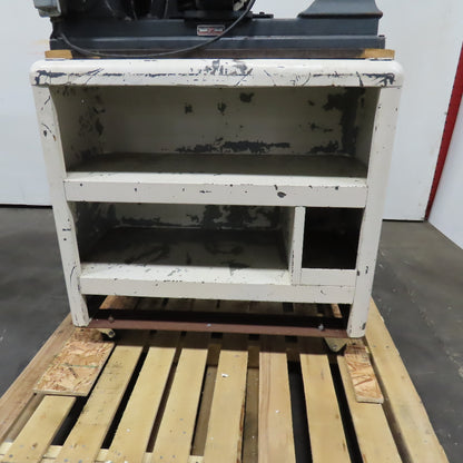 Atlas 4021 Vintage 24" Jig Scroll Saw 110-208/230V 1Ph W/ Rolling Cabinet
