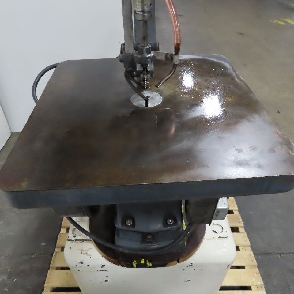 Atlas 4021 Vintage 24" Jig Scroll Saw 110-208/230V 1Ph W/ Rolling Cabinet