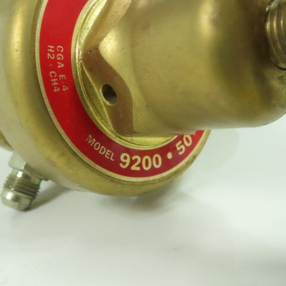 Harris Model 9200 Two-Stage Pressure Regulator 50PSIG 3000PSIG Max Inlet
