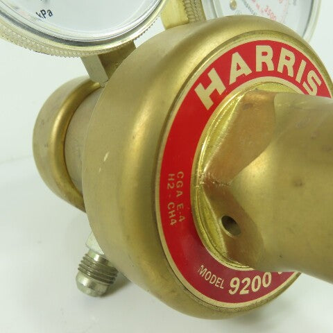 Harris Model 9200 Two-Stage Pressure Regulator 50PSIG 3000PSIG Max Inlet