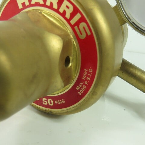 Harris Model 9200 Two-Stage Pressure Regulator 50PSIG 3000PSIG Max Inlet