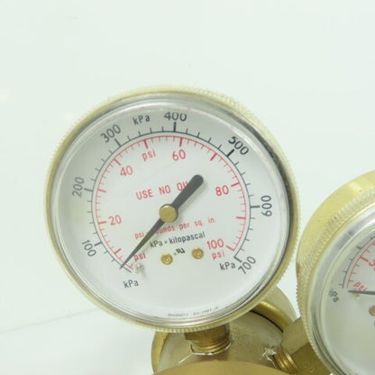 Harris Model 9200 Two-Stage Pressure Regulator 50PSIG 3000PSIG Max Inlet