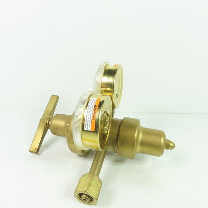 Harris Model 9200 Two-Stage Pressure Regulator 50PSIG 3000PSIG Max Inlet