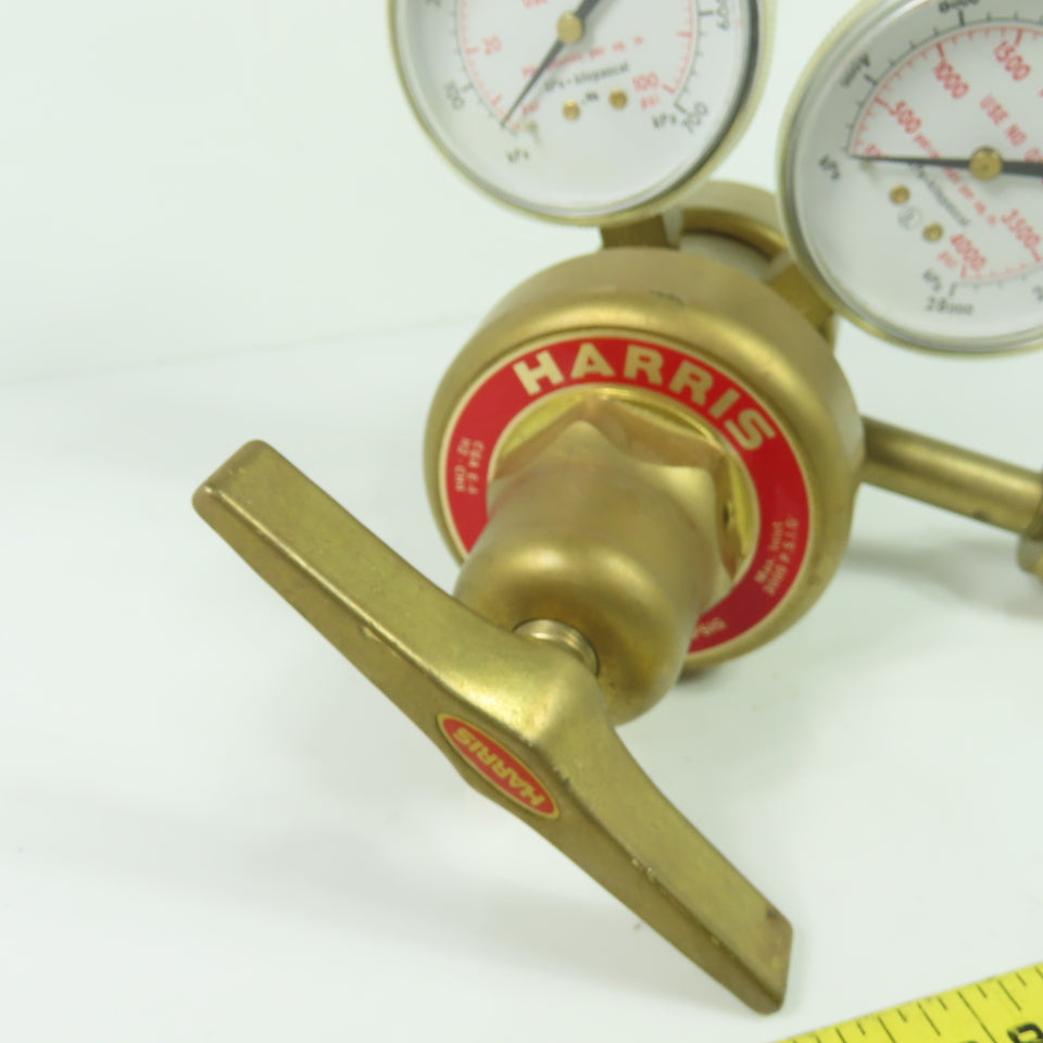 Harris Model 9200 Two-Stage Pressure Regulator 50PSIG 3000PSIG Max Inlet