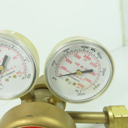 Harris Model 9200 Two-Stage Pressure Regulator 50PSIG 3000PSIG Max Inlet