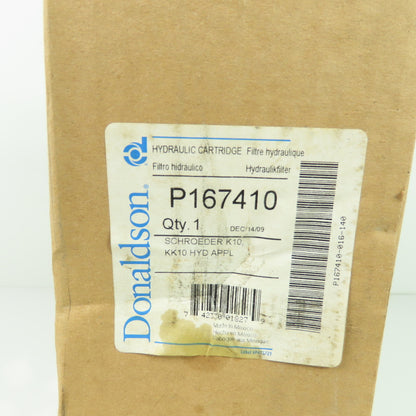Donalson P167410 Hydraulic Filter Element NEW