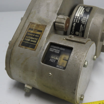 GPE Shand & Jurs Model 92020-32-01-01-00 Automatic Tank Gage Assembly