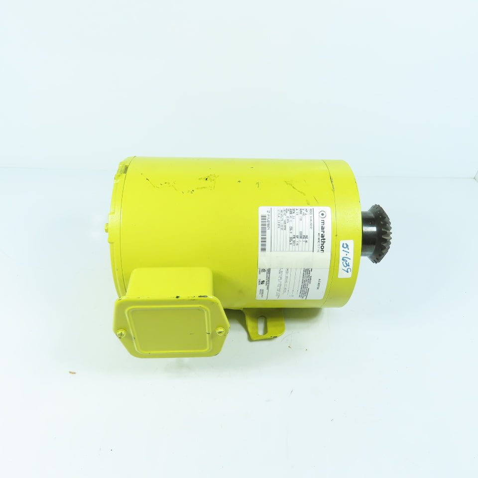 Marathon Electric 5K49UN8161 2HP 3Ph Electric Motor 1725RPM 460V 56CY Frame