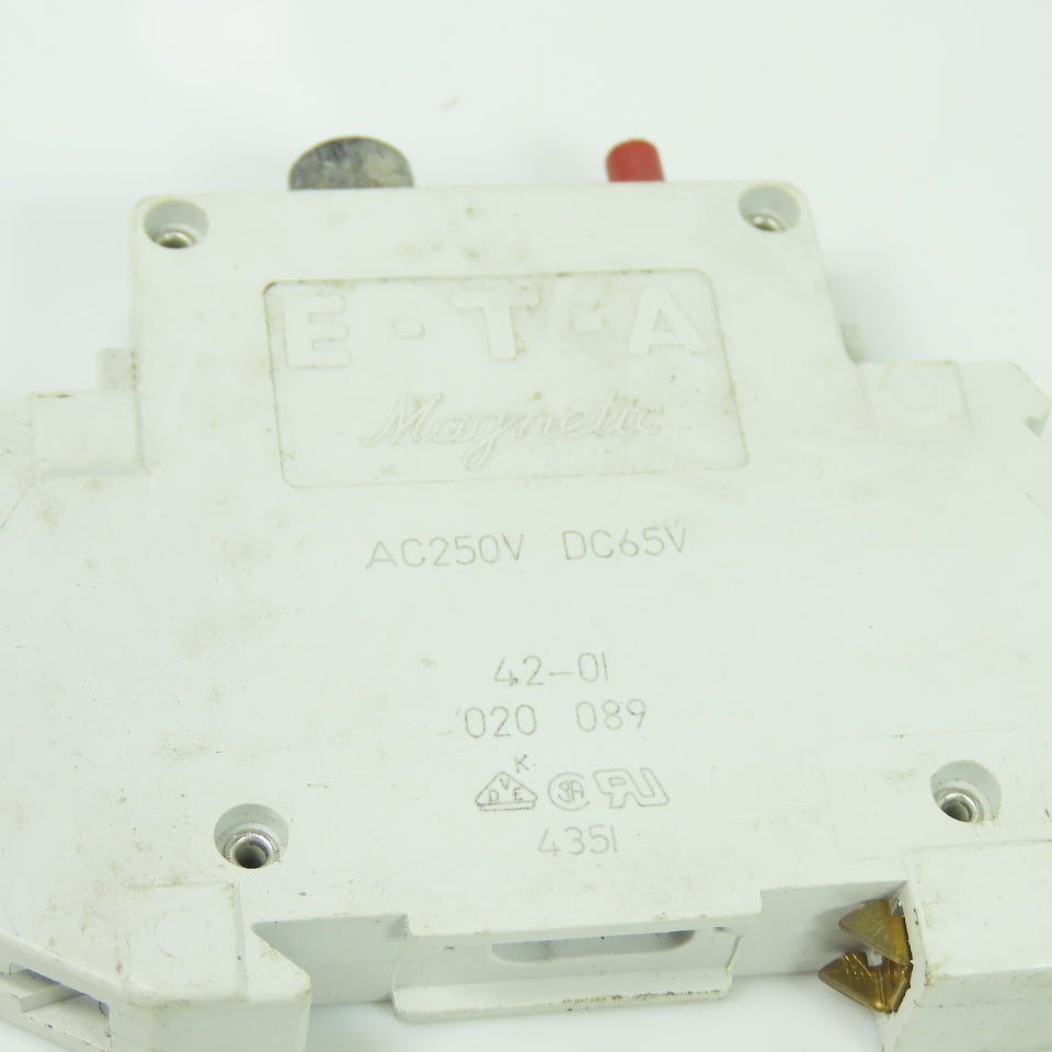 ETA 42-01 Magnetic Circuit Breaker 250VAC 65VDC Lot Of 4