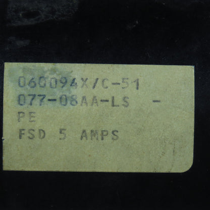 Crompton 060094X/C-51 077-08AA-LS Panel Meter 0-300A AC Ampmeter F3D 5 Amps