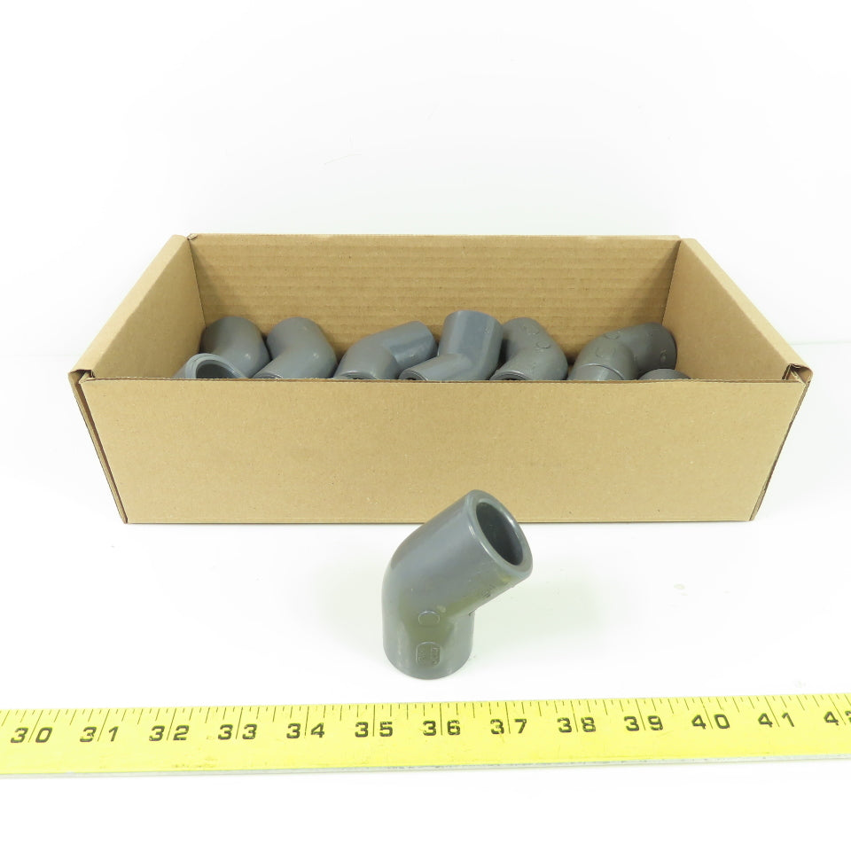 Colonial SCH-80 3/4" Elbow PVC-1 Lot Of 13
