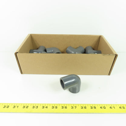 Colonial SCH-80 3/4" 90° Elbow PVC Lot Of 9