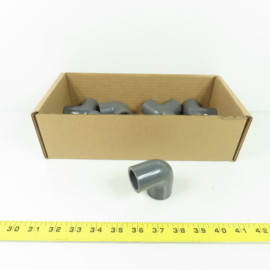 Colonial SCH-80 3/4" 90° Elbow PVC Lot Of 9