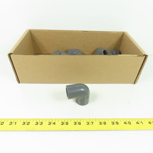 Colonial SCH-80 1/2" 90° Elbow PVC Lot Of 13