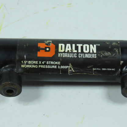Dalton DBH-1504-WC Hydraulic Cylinder 1.5" Bore 4" Stroke 3000PSI Double Acting