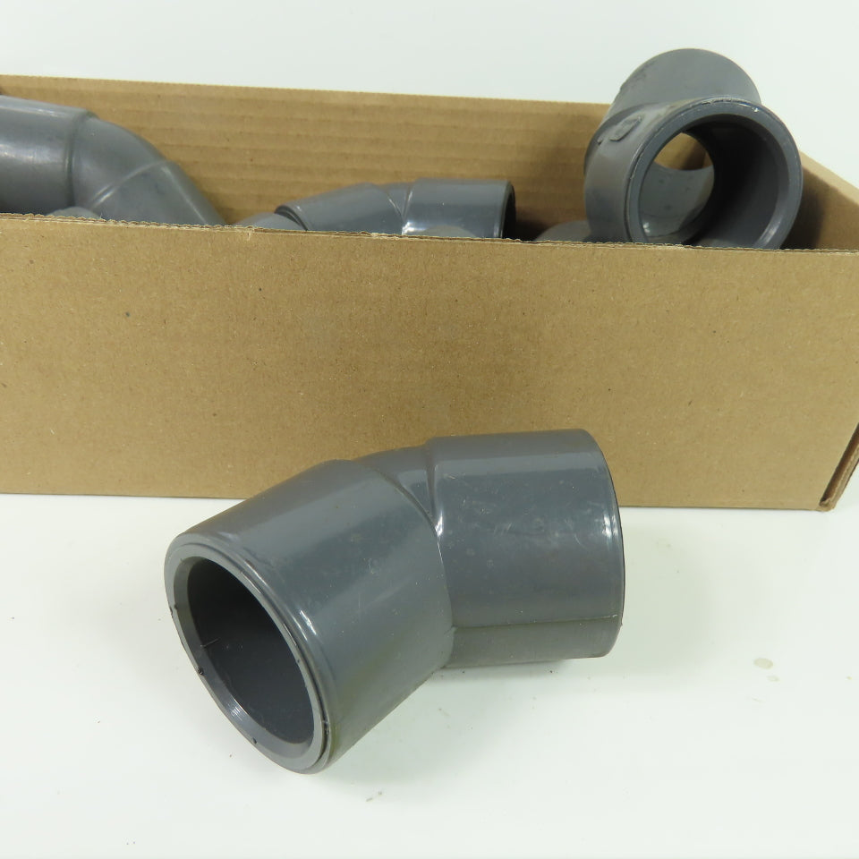 Colonial SCH-80 1-1/4" Elbow PVC Lot Of 9