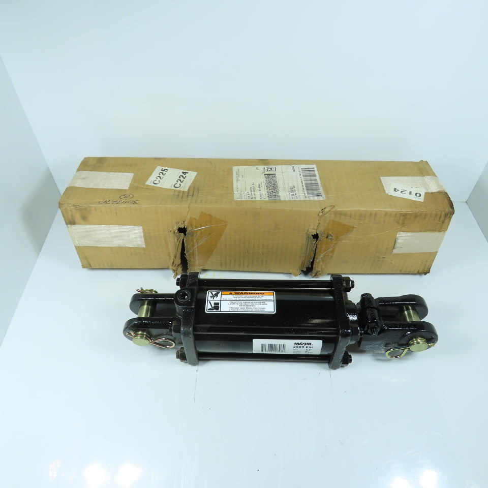 Maxim 218-348 Hydraulic Cylinder 3.5" Bore 6" Stroke 2500PSI Double Acting