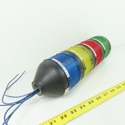 SCC LED Light Stack 24VDC 0.1A Red Green Yellow Blue