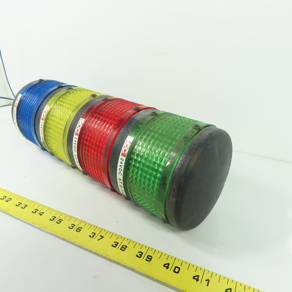 SCC LED Light Stack 24VDC 0.1A Red Green Yellow Blue