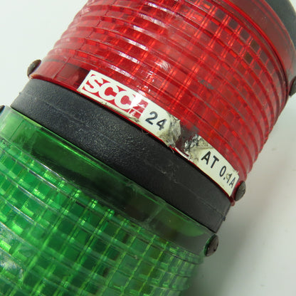 SCC LED Light Stack 24VDC 0.1A Red Green