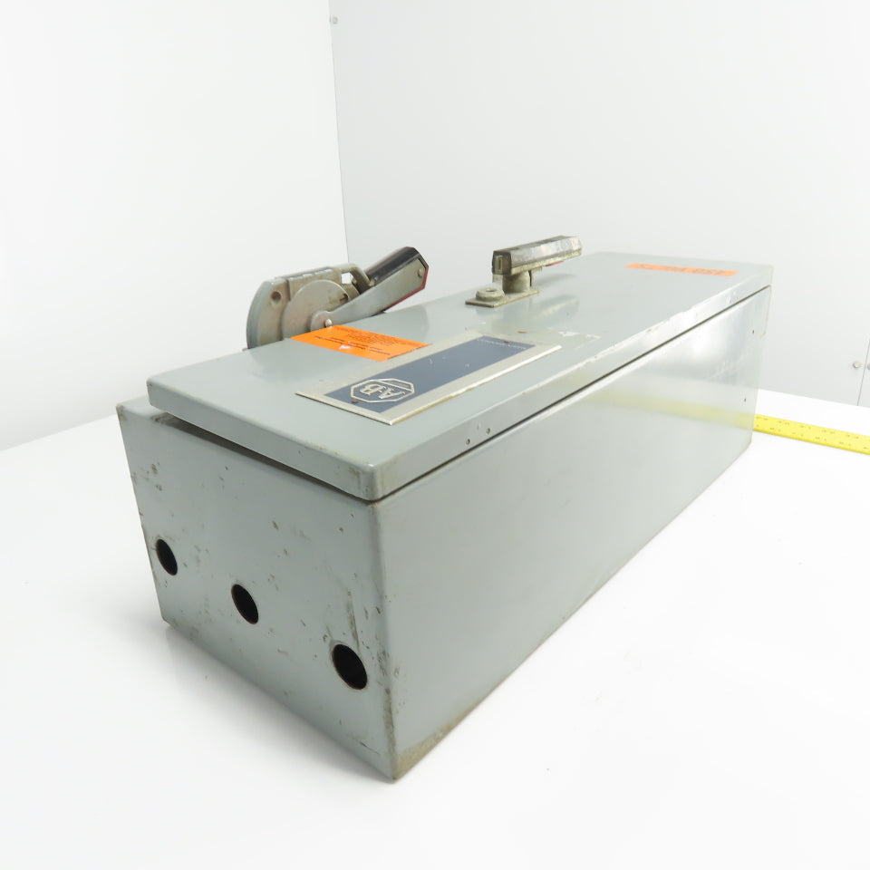 Allen 512-BJB-6XP-24R Ser D Size 1 Combination Starter Disconnect 10HP 600V