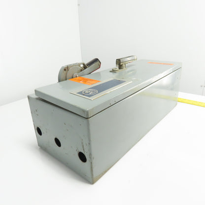 Allen 512-BJB-6XP-24R Ser D Size 1 Combination Starter Disconnect 10HP 600V