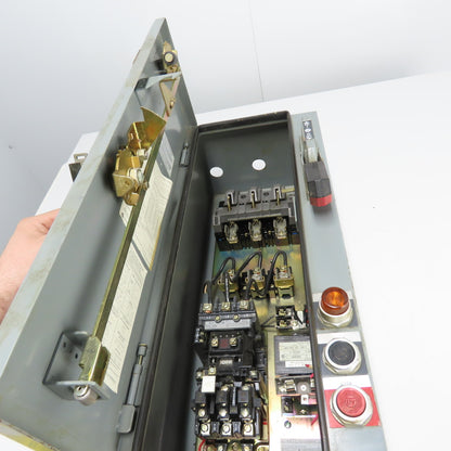 Allen 512-BJB-6XP-24R Ser D Size 1 Combination Starter Disconnect 10HP 600V