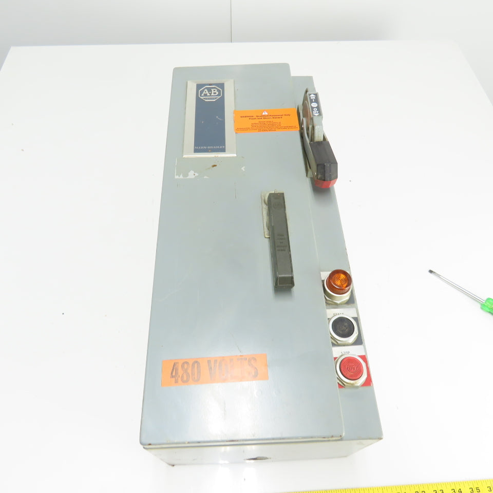Allen 512-BJB-6XP-24R Ser D Size 1 Combination Starter Disconnect 10HP 600V