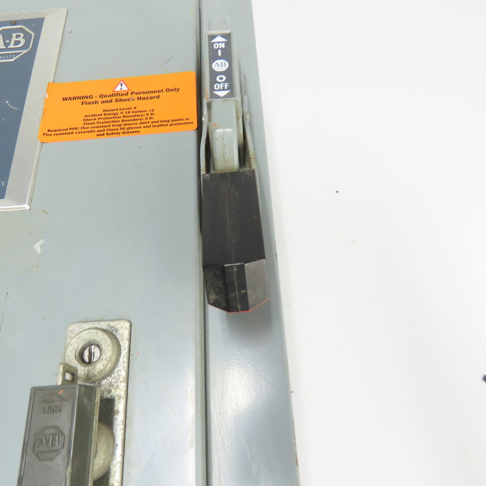 Allen 512-BJB-6XP-24R Ser D Size 1 Combination Starter Disconnect 10HP 600V