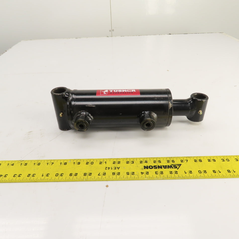 Tusker 3004-WT-ABI Hydraulic Cylinder 3" Bore 4" Stroke Dbl Acting Clevis Mount