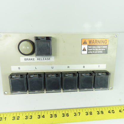 Yaskawa Motoman Robot Brake Release Control Panel board