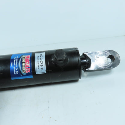 Hercules HC-3.0X8-TL 3.0" Bore 8" Stroke Welded Hydraulic Cylinder Clevis Ends