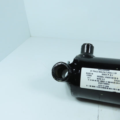 Wolverine WWXT3008-S 3.0" Bore 8" Stroke Welded Hydraulic Cylinder 3000 PSI
