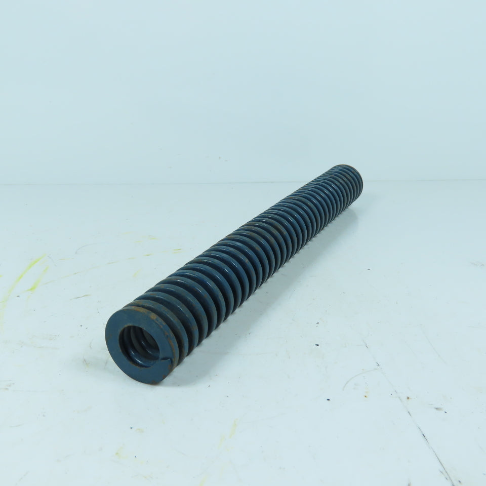 1-1/2" OD x 3/4" ID x 12" OAL Flat Wire Compression Blue Die Spring