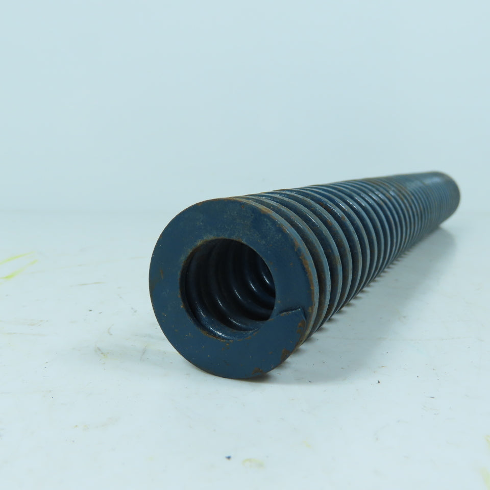 1-1/2" OD x 3/4" ID x 12" OAL Flat Wire Compression Blue Die Spring