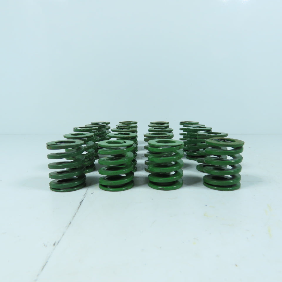 1-1/4" OD x 5/8" ID x 1-1/2" OAL Flat Wire Compression Green Die Spring Lot/20