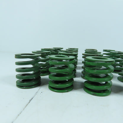 1-1/4" OD x 5/8" ID x 1-1/2" OAL Flat Wire Compression Green Die Spring Lot/20
