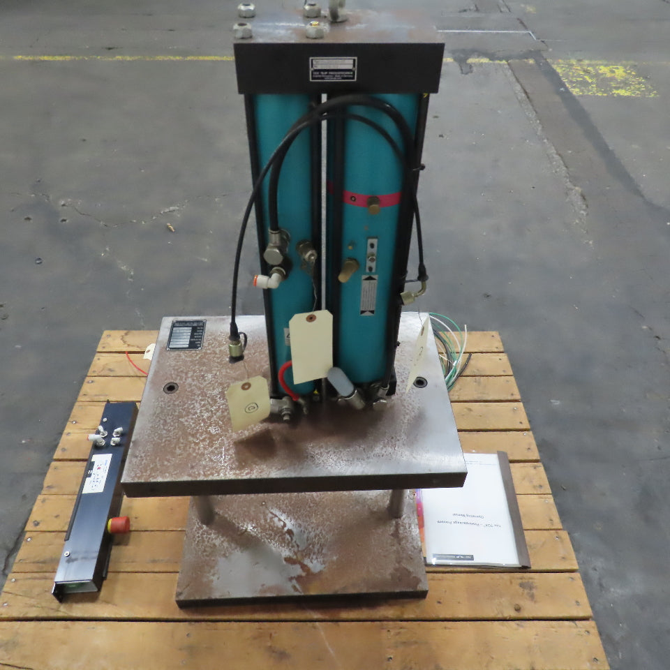 Tox MBG-4 Pressotechnik 4 Ton Pneumatic Press 7.87" Stroke .79" Power Stroke