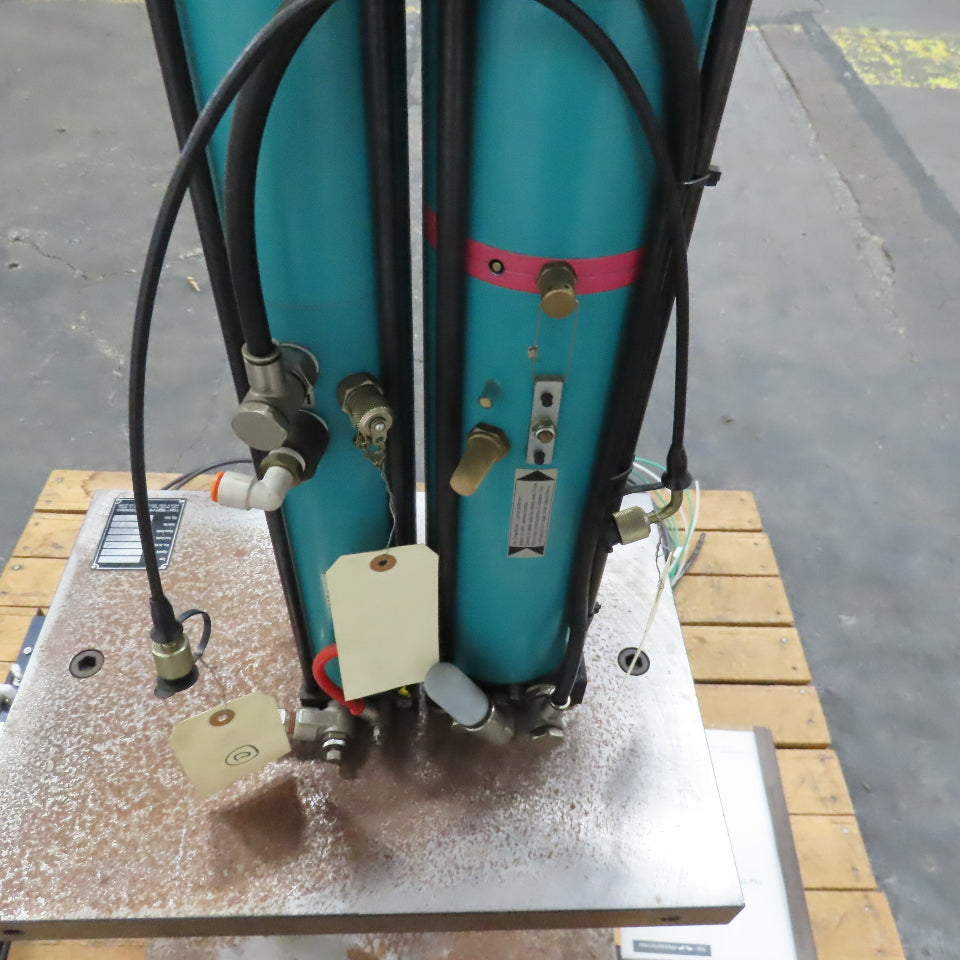 Tox MBG-4 Pressotechnik 4 Ton Pneumatic Press 7.87" Stroke .79" Power Stroke