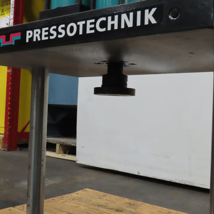 Tox MBG-4 Pressotechnik 4 Ton Pneumatic Press 7.87" Stroke .79" Power Stroke