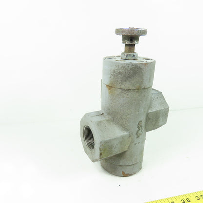 Double A YB-10-10A1 Hydraulic Flow Control Valve 1-1/4" NPT