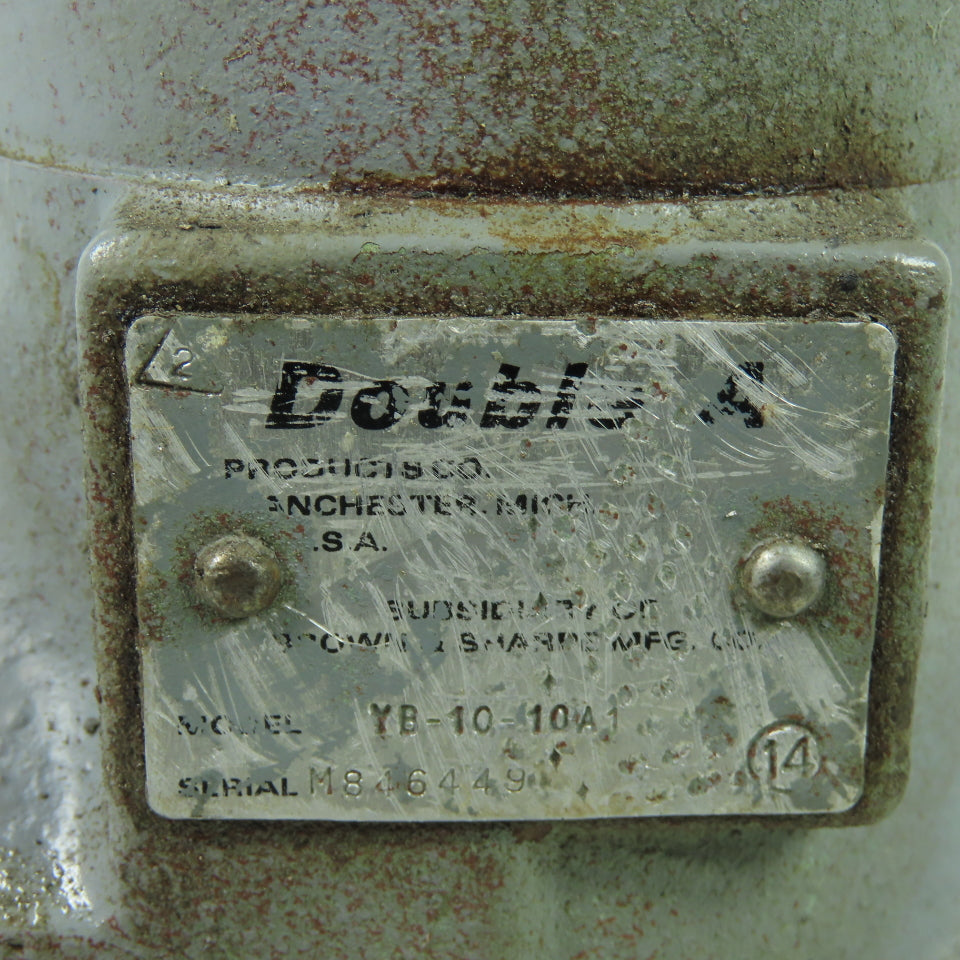 Double A YB-10-10A1 Hydraulic Flow Control Valve 1-1/4" NPT