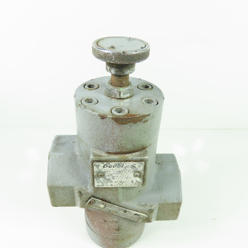 Double A YB-10-10A1 Hydraulic Flow Control Valve 1-1/4" NPT