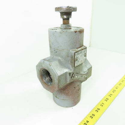 Double A YB-10-10A1 Hydraulic Flow Control Valve 1-1/4" NPT
