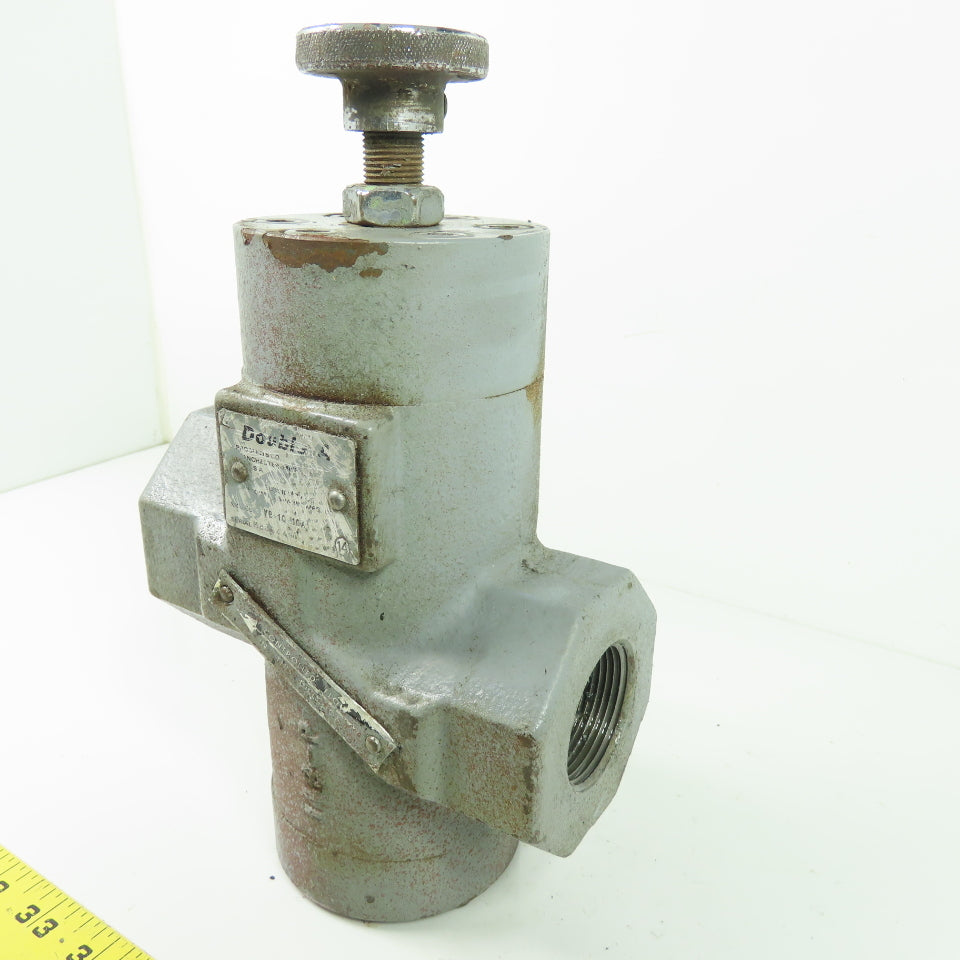 Double A YB-10-10A1 Hydraulic Flow Control Valve 1-1/4" NPT