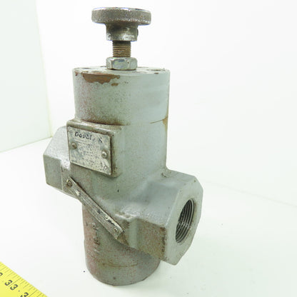 Double A YB-10-10A1 Hydraulic Flow Control Valve 1-1/4" NPT