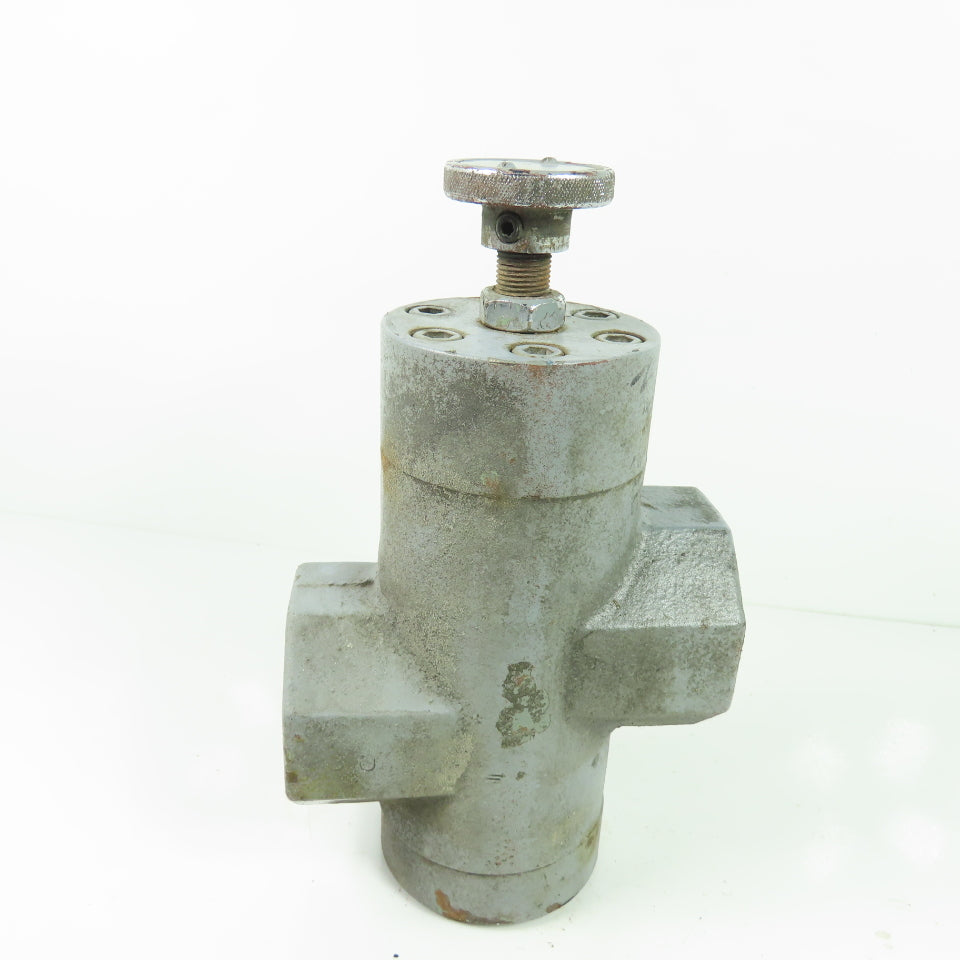 Double A YB-10-10A1 Hydraulic Flow Control Valve 1-1/4" NPT