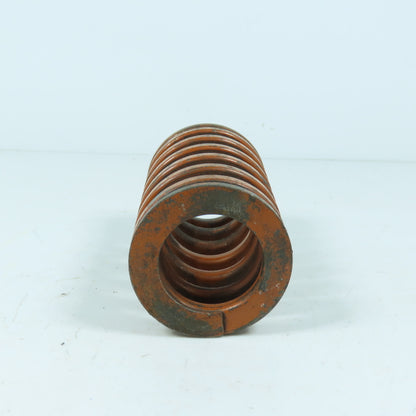 2.5" OD x 1.5" ID x 4-1/2" OAL Flat Wire Orange Compression Die Spring