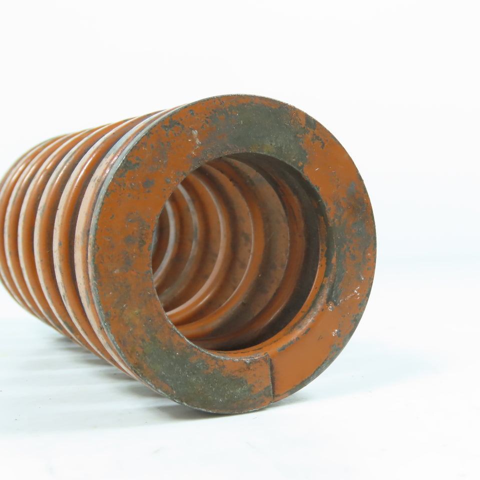 2.5" OD x 1.5" ID x 4-1/2" OAL Flat Wire Orange Compression Die Spring