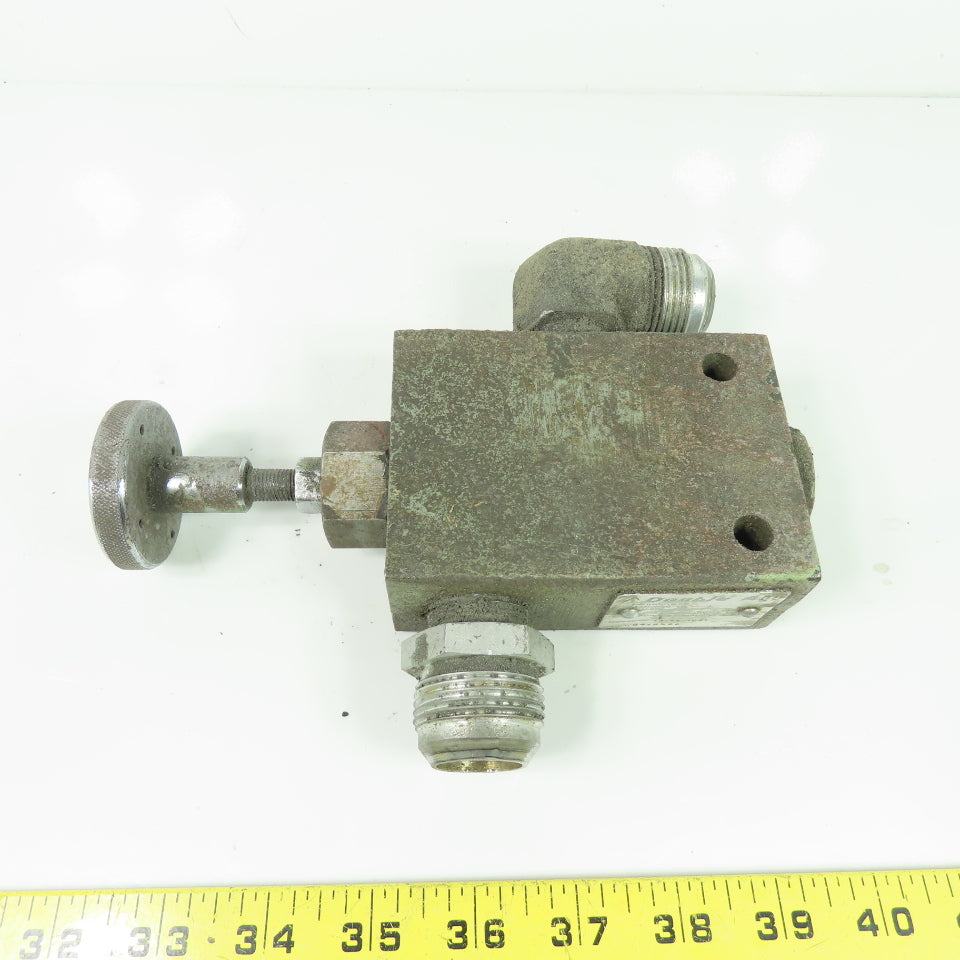 Double A YB-06-10A1 Hydraulic Flow Control Valve 3/4" NPT 3000PSI